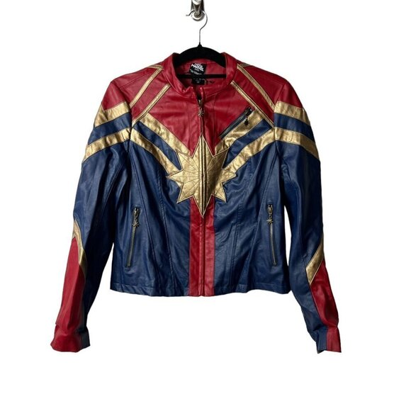 Her Universe Jackets & Blazers - Her universe captain marvel‎ zip up jacket women’s medium